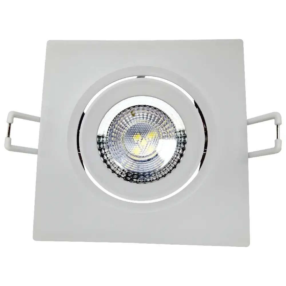 Luminária spot embutir led quadrado 5W 6500K bivolt Avant — fotografia 2
