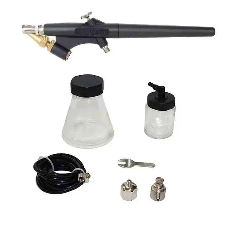 Kit Aerógrafo 50 PSI Tipo Caneta c/ 6 Peças 9MV EDA