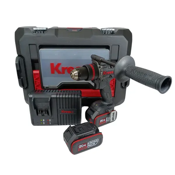 Parafusadeira e furadeira de impacto 20V KUC33.1 - Kress
