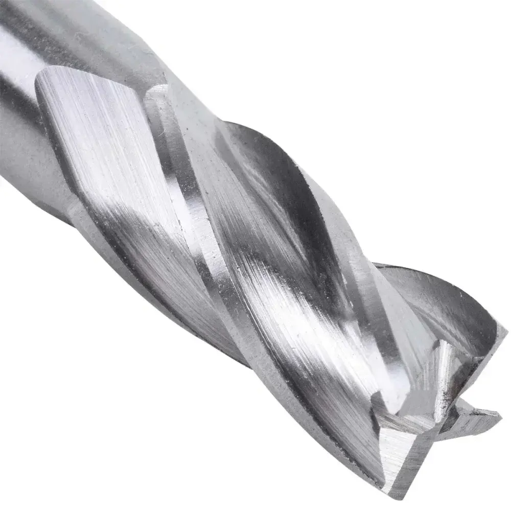 Fresa de topo reto aço rápido 3/8” haste 3/8” Worker — fotografia 11