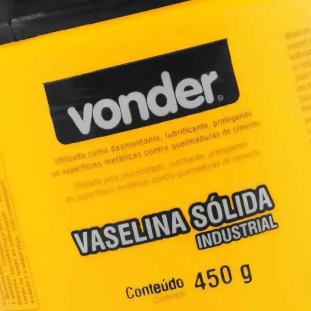 Vaselina industrial sólida 450G 5160450000 Vonder — fotografia 5