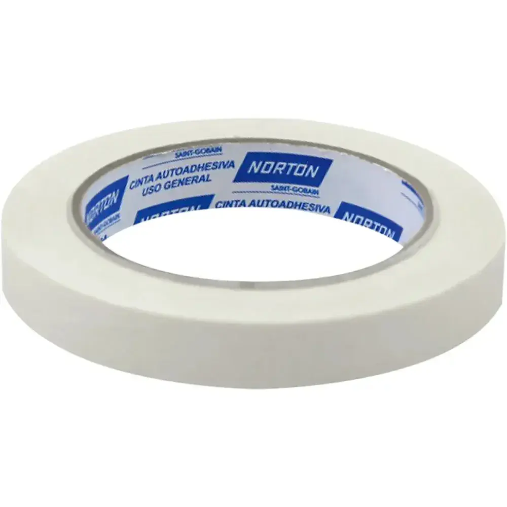 Fita crepe sanfonada para uso geral 18MMX50M Norton — fotografia 5