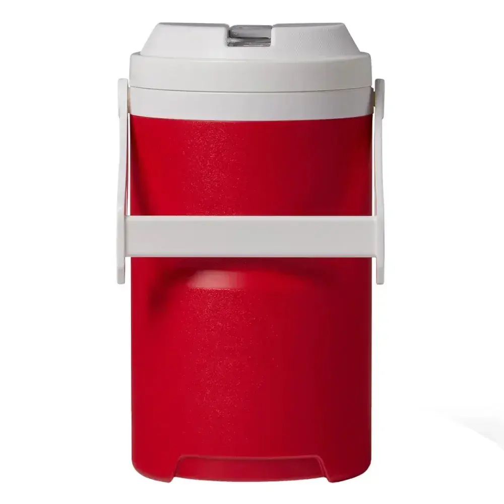 Garrafa térmica laguna 3,8L vermelha com ganchos Igloo — fotografia 8
