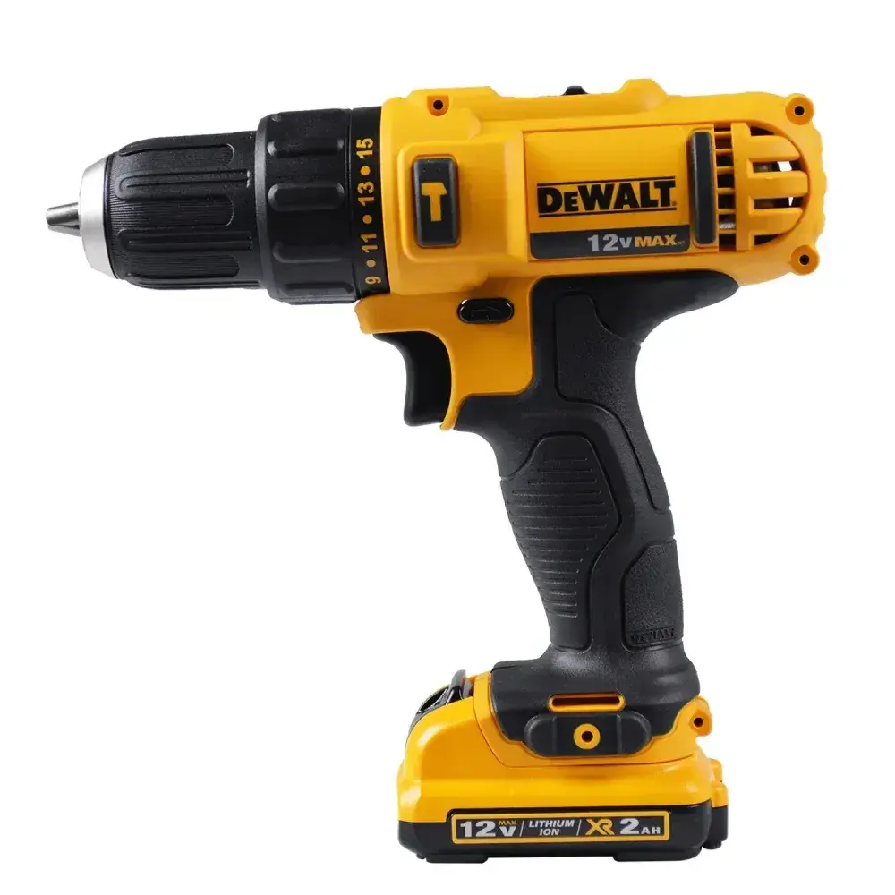 Parafusadeira furadeira impacto bateria 3/8” 12V bivolt Dewalt — fotografia 7
