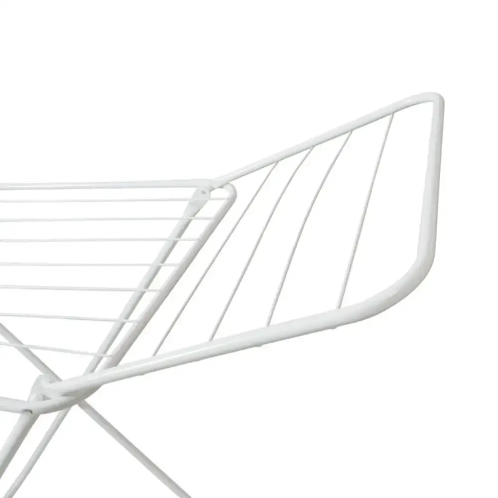 Varal de chão reforçado com abas dobrável retrátil slim 144X50CM casa LYS — fotografia 3