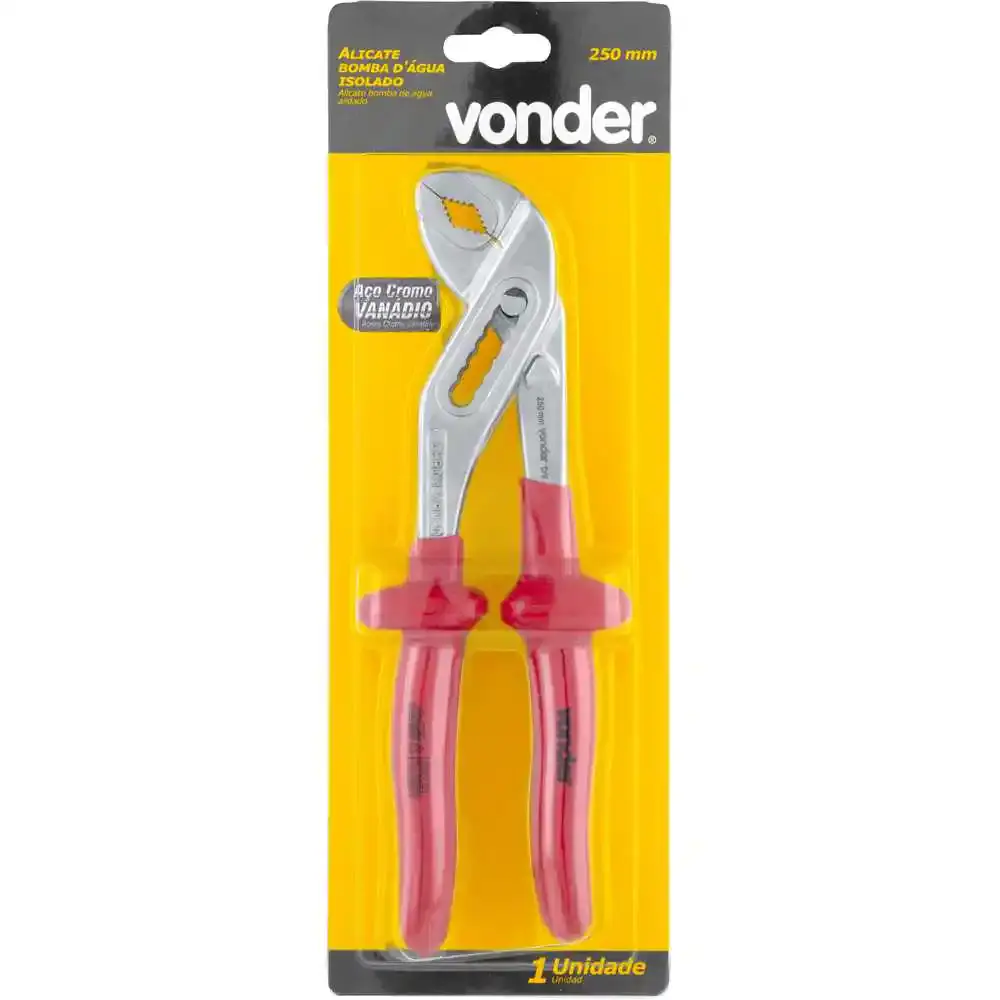 Alicate bomba d'água 250MM isolada IEC60900 3626609250 Vonder — fotografia 4