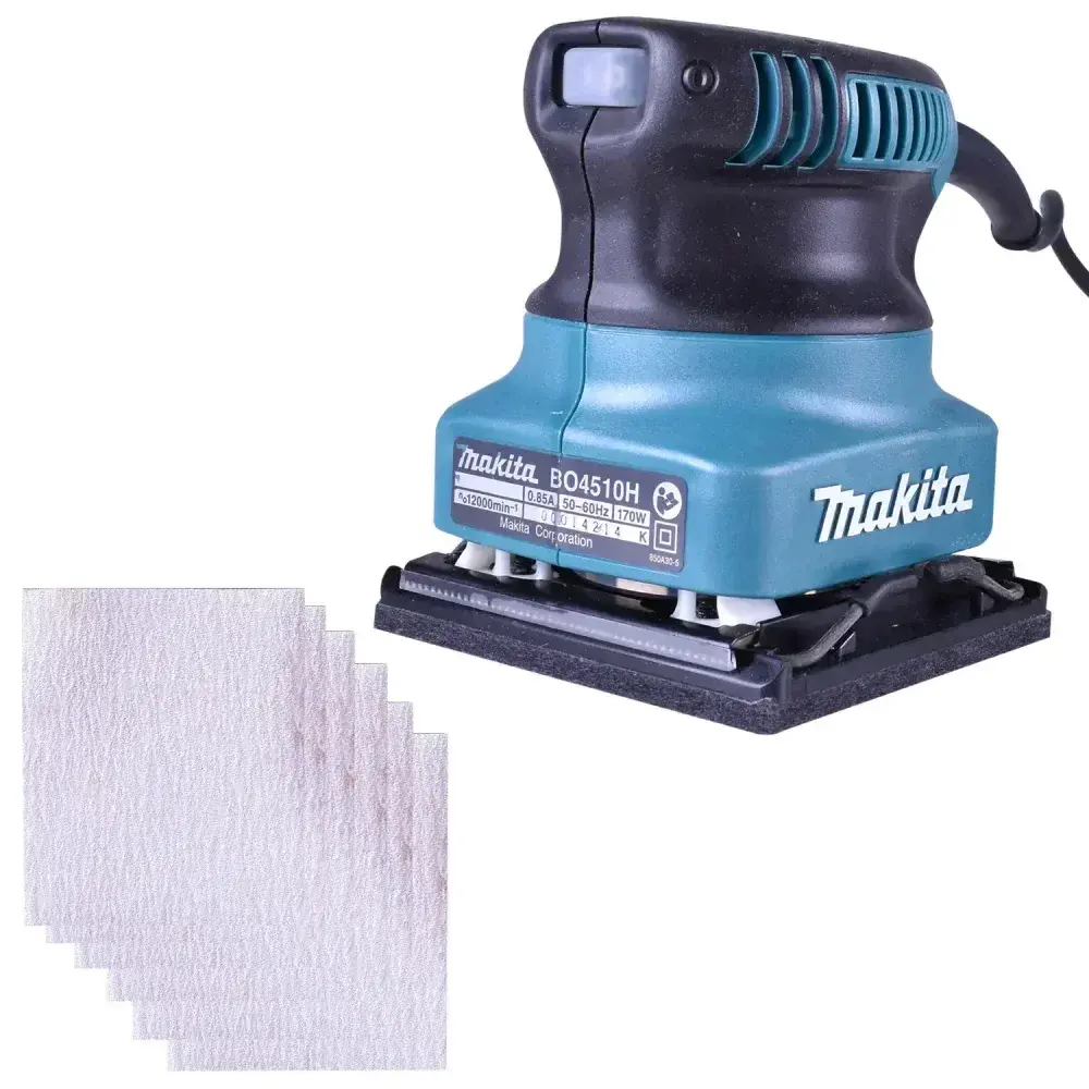 Lixadeira orbital modelo de 170W com 170V da Makita — fotografia 6