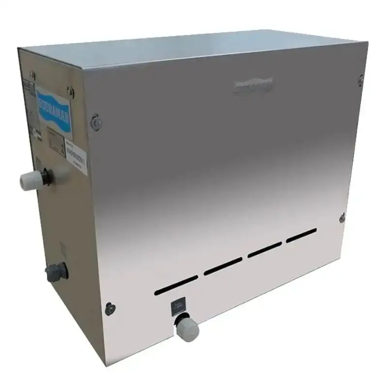 Sauna a vapor steam universal inox 12KW 220V com comando digital Sodramar 220 V — fotografia 2