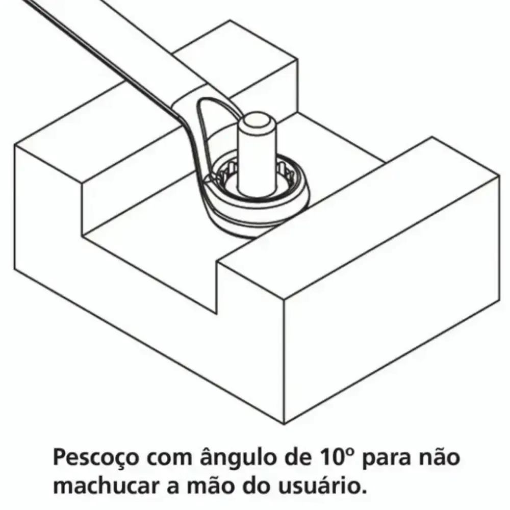 Chave de Fenda Professional 1/4 x 4POL TRAMONTINA — fotografia 3