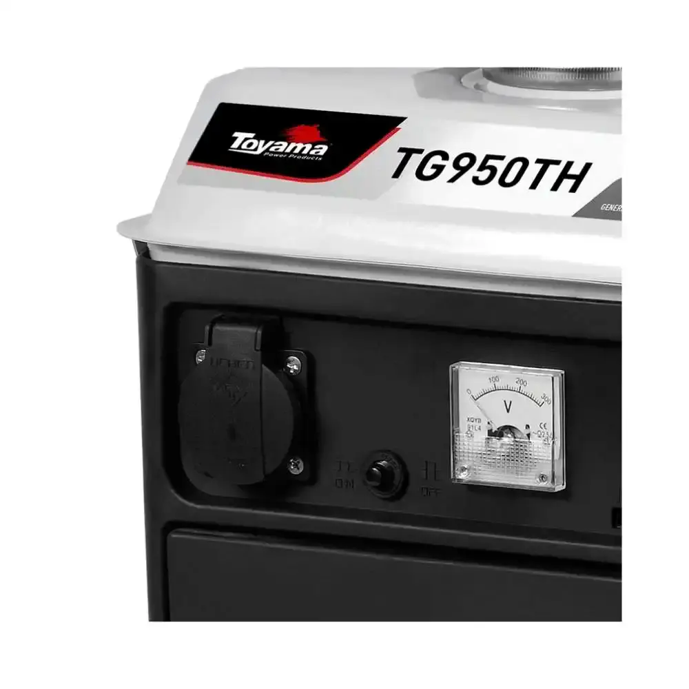 Gerador de energia à gasolina 850W com carregador de bateria TG950TH Toyama 220V — fotografia 3