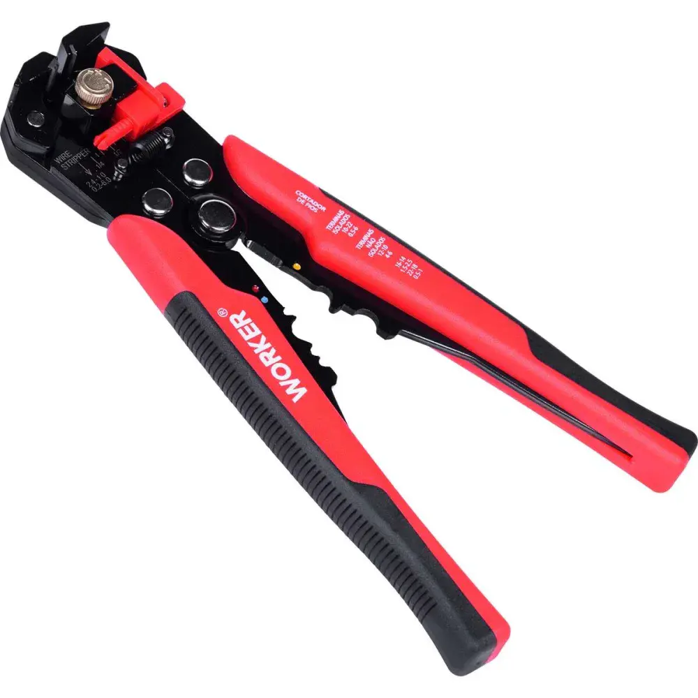 Alicate desemcapador de fios automático e crimpador 8MM Worker — fotografia 5