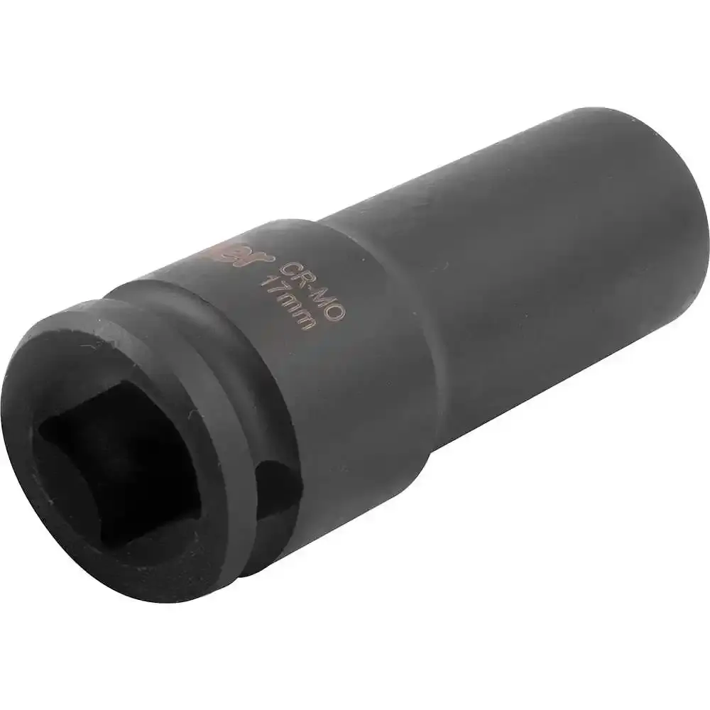 Soquete sextavado longo de impacto 17MM 1/2POL Vonder — fotografia 3
