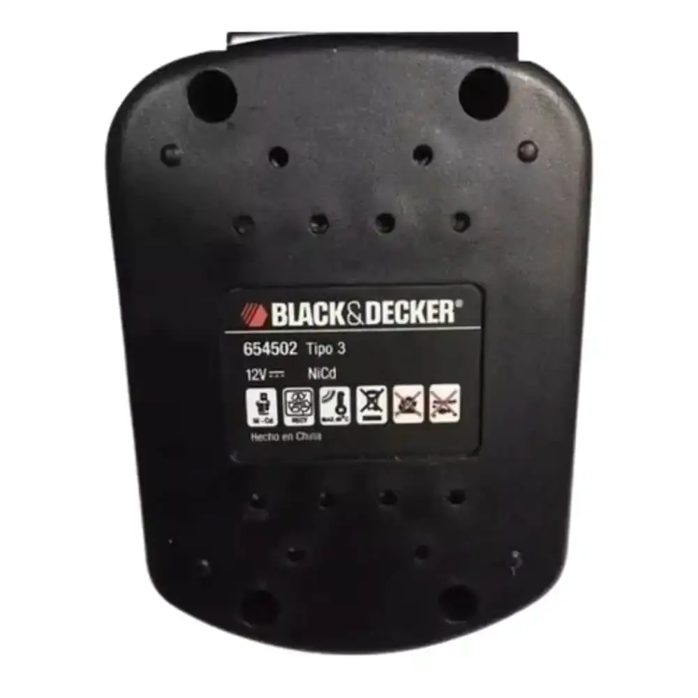 Bateria para parafusadeira 12V CD121 tipo 3 black&decker — fotografia 5