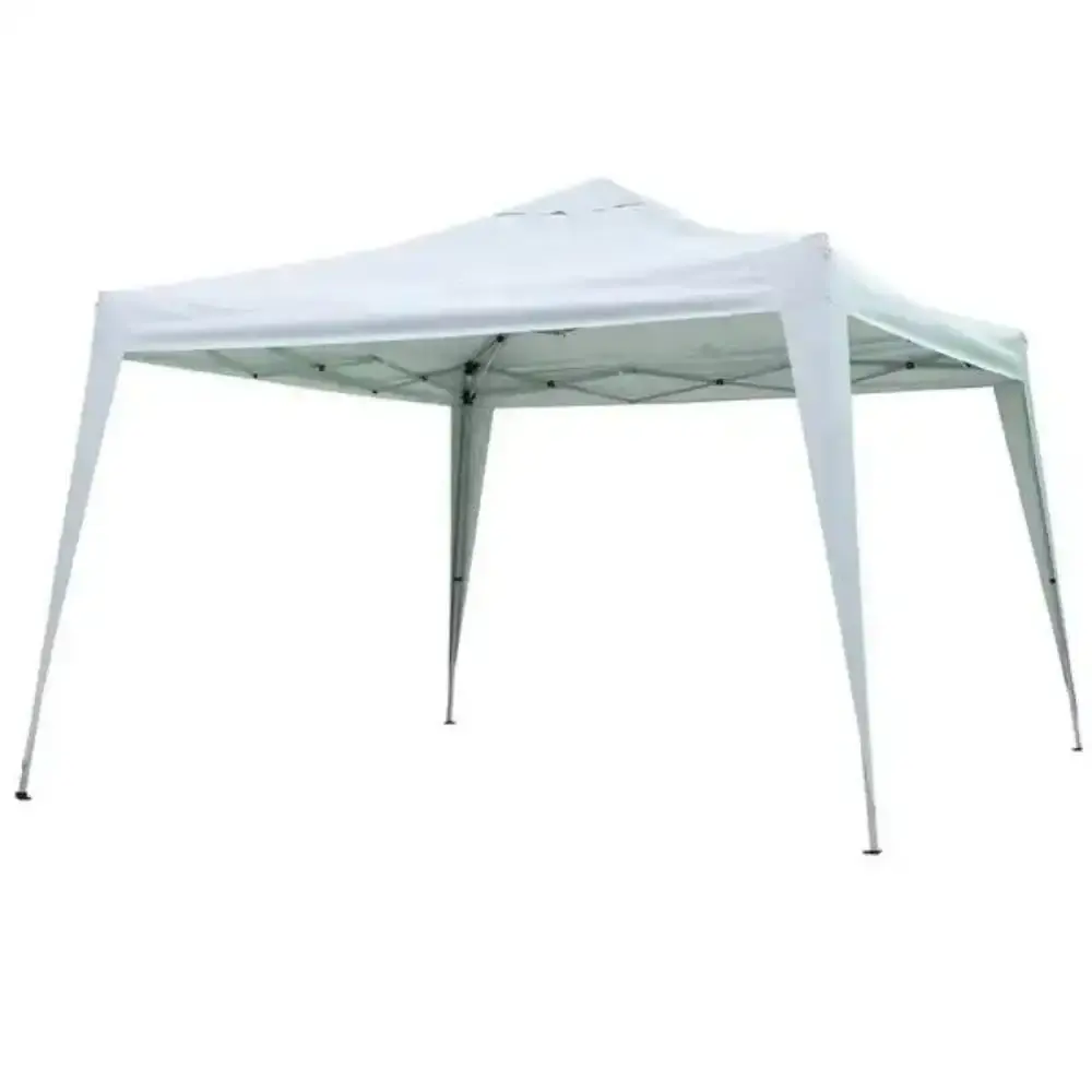 Tenda Gazebo Branca em Poliéster 3X3 Metros Articulada c/ Pés em Alumínio 331100 BEL — fotografia de referência