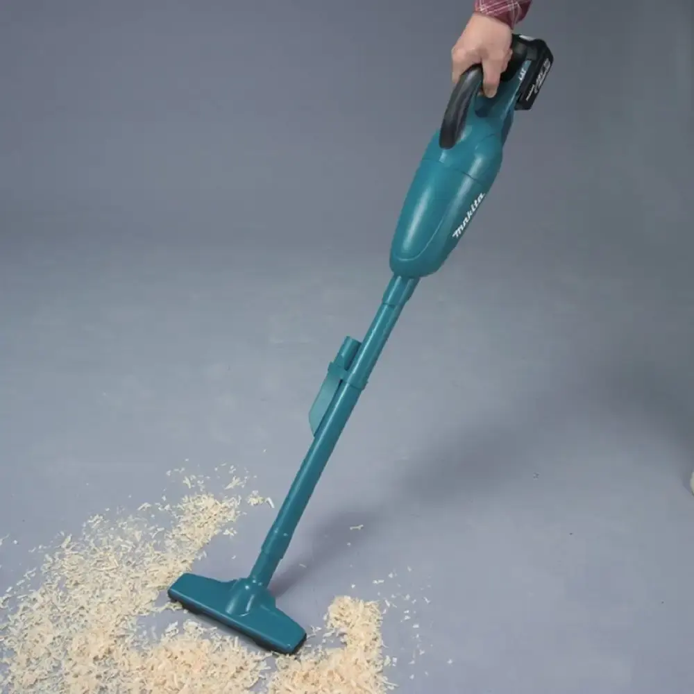 Aspirador de pó vertical a bateria 18V com bateria e carregador Makita Bivolt — fotografia 5
