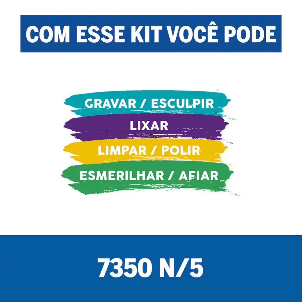 Retífica Dremel 7350 bateria 4V bivolt Dremel — fotografia 5