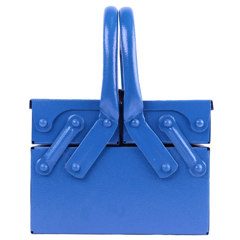Caixa sanfonada com 3 gavetas 40X20X17CM MOD04 Fercar — fotografia 3
