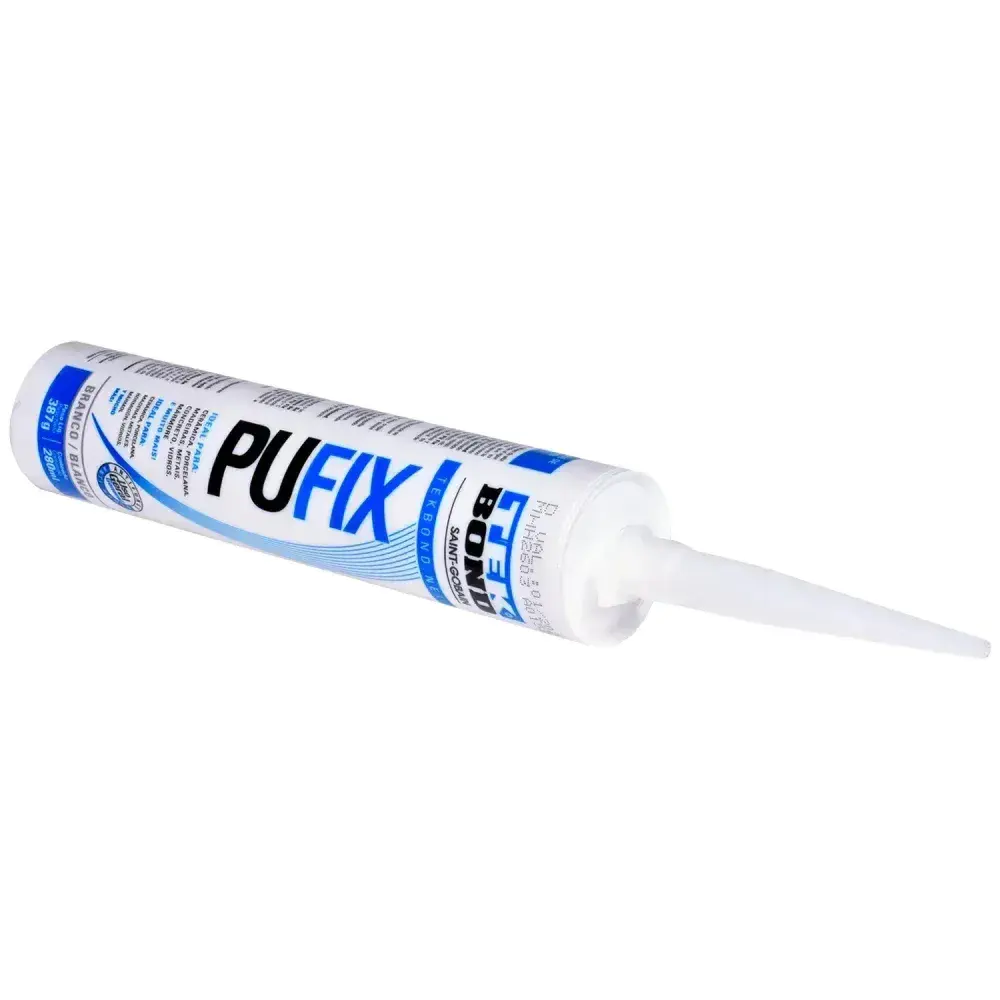 Adesivo multiuso PU40 fix branco 280ML Tekbond — fotografia 9