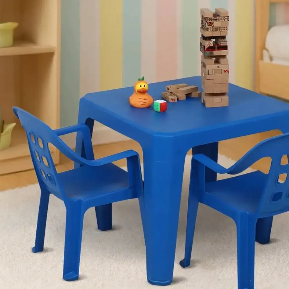 Mesa Play Infantil 61 x 46cm Azul BEL Belfix — fotografia 5