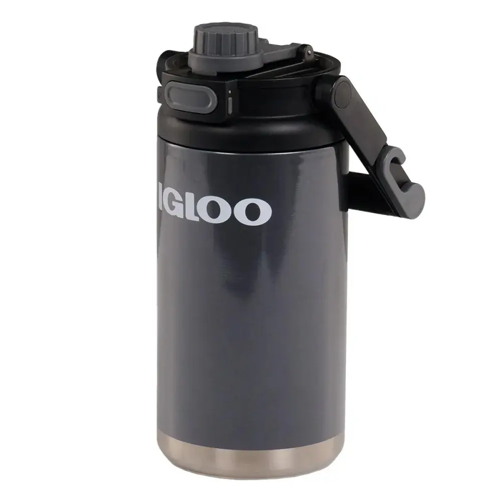 Garrafa sport aço inox 1,59L carbonita Igloo — fotografia 2