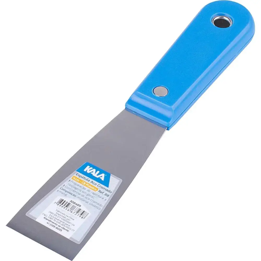 Espatula aco cromado 4 cb plastico 88 Kala — fotografia de referência