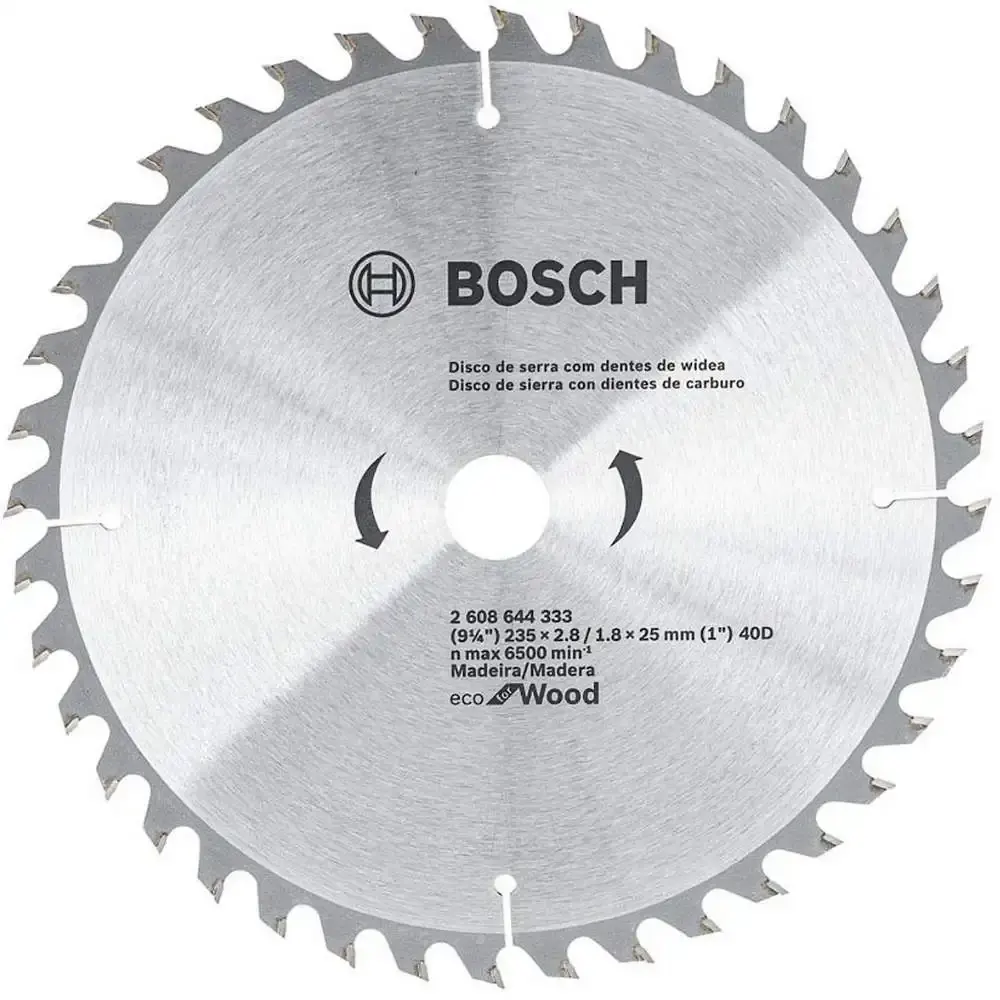 Disco de Serra Circular de Widea 235 x 25 MM 40 Dentes BOSCH — fotografia de referência