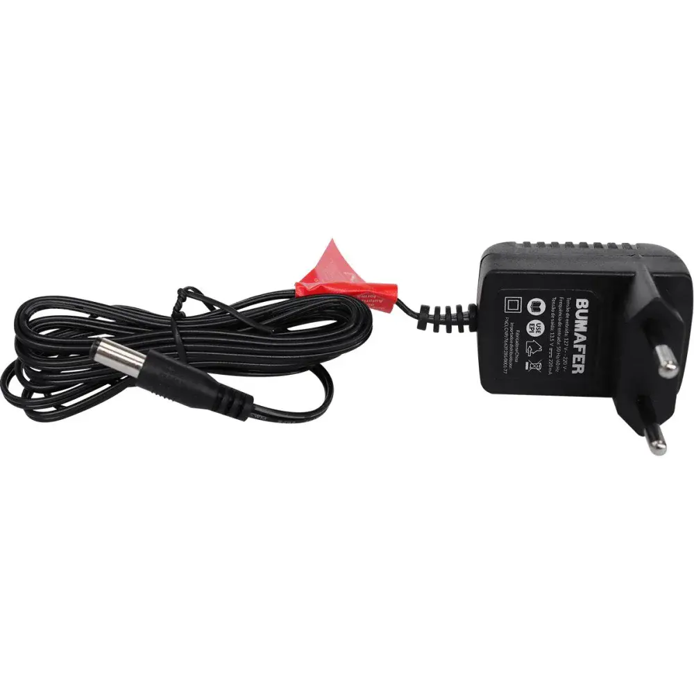 Furadeira/parafusadeira à bateria 18 peç bivolt Bumafer — fotografia 5