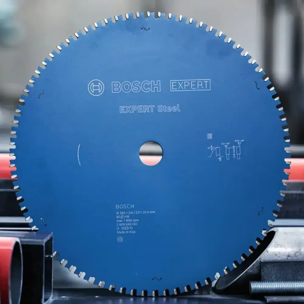 Disco de serra circular expert steel 305X 25,4MM 60 dentes Bosch — fotografia 5
