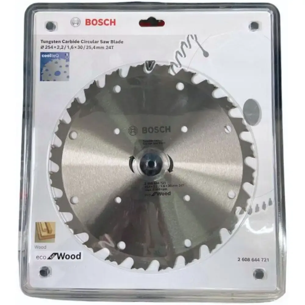 Disco de Serra Coolteq 254 x 30 MM 24 Dentes BOSCH — fotografia de referência