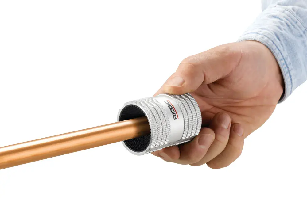 Rebarbeador para tubos de cobre e inox 1/4 a 1.1/4 Ridgid — fotografia 4
