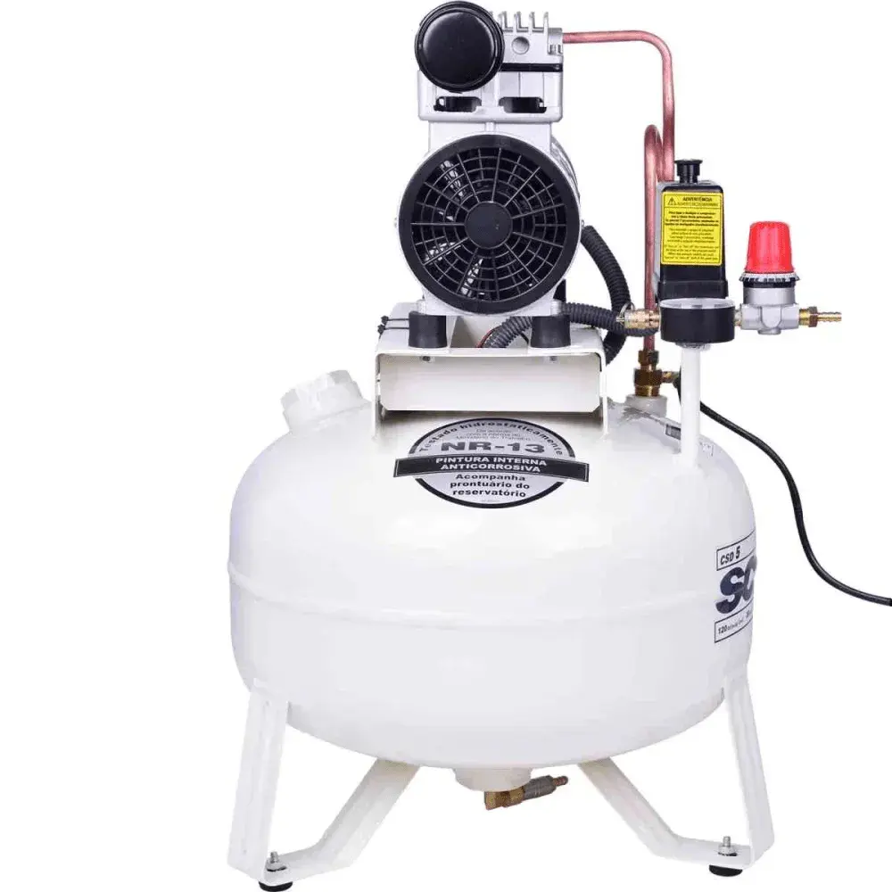 Compressores de pistão isento de óleo csd 5/30- 127V. Schulz — fotografia 6