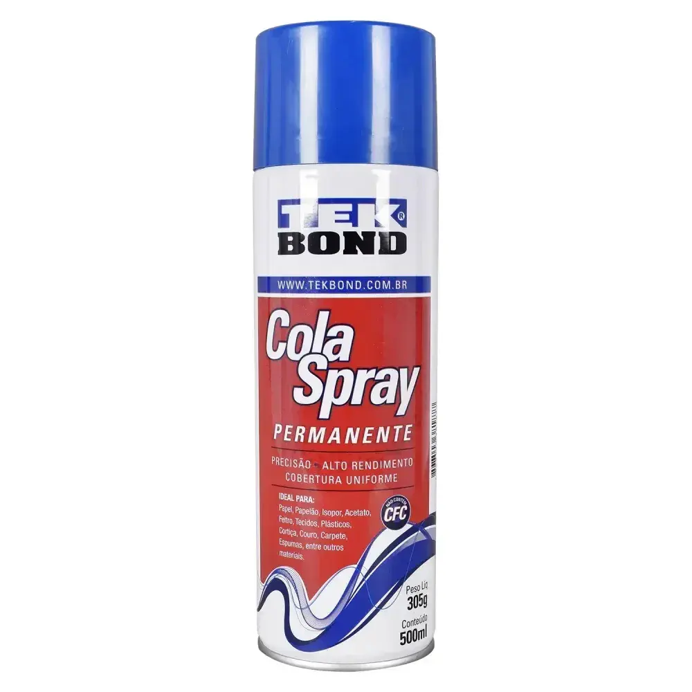 Cola spray permanente 305G/500ML Tekbond — fotografia 5