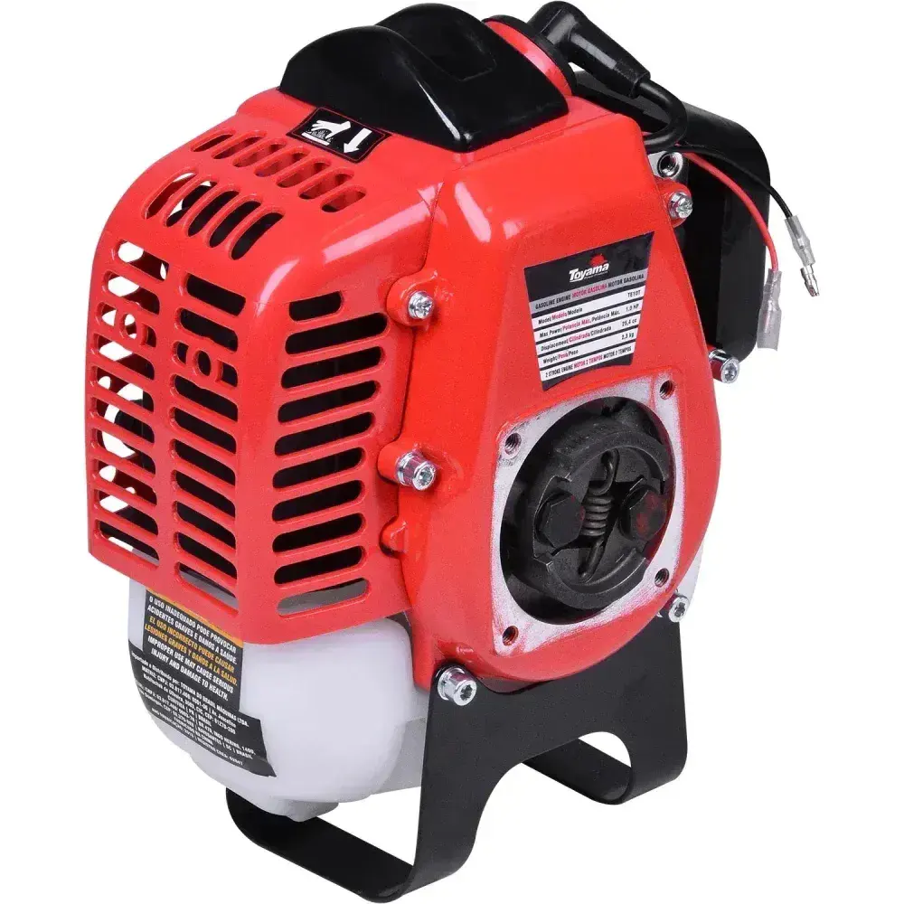 Motor a gasolina TE10T modelo 2T, 25,4CC da Toyama — fotografia 8