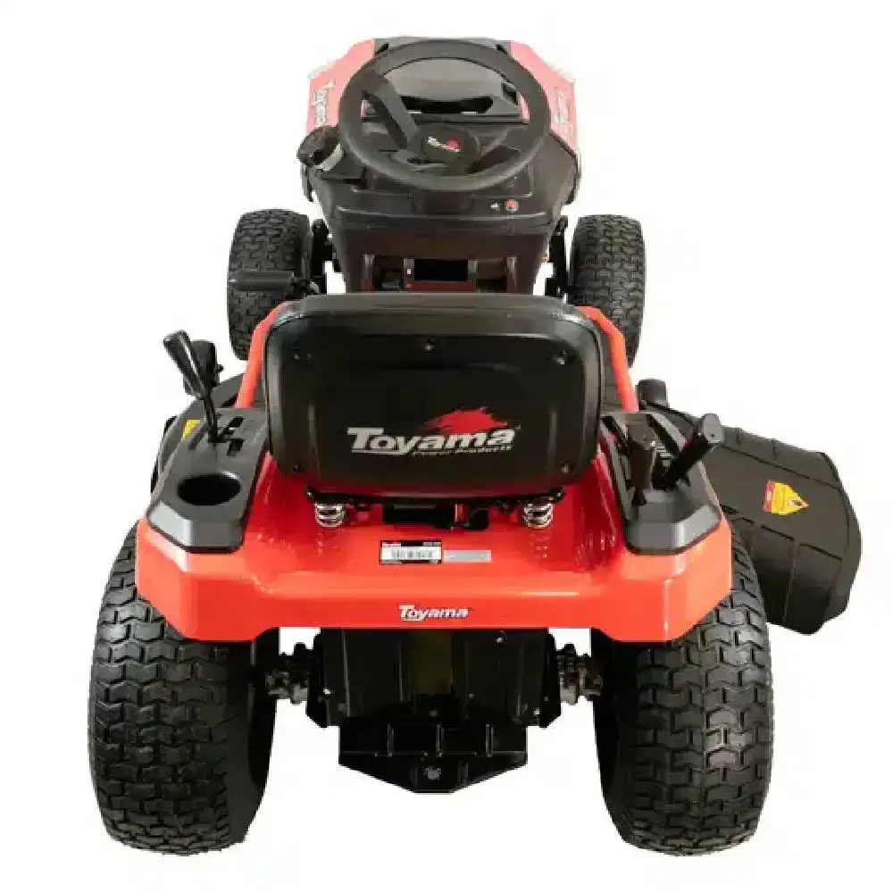 Trator cortador de grama 17HP gasolina 4T com recolhedor 42POL Toyama — fotografia 6