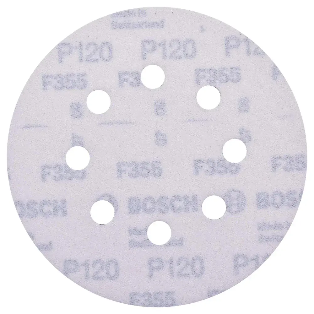 Jogo de lixas F355 best for stone 125MM G120 Bosch – 5 peç — fotografia 4