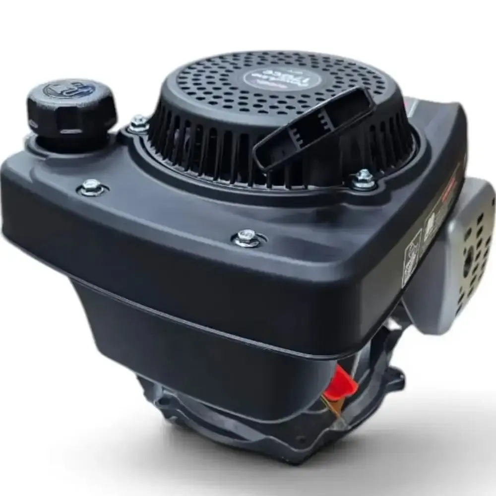 Motor Vertical a Gasolina 6HP 176CC Eixo 80MM p/ Cortador de Grama ROSSEL — fotografia 6