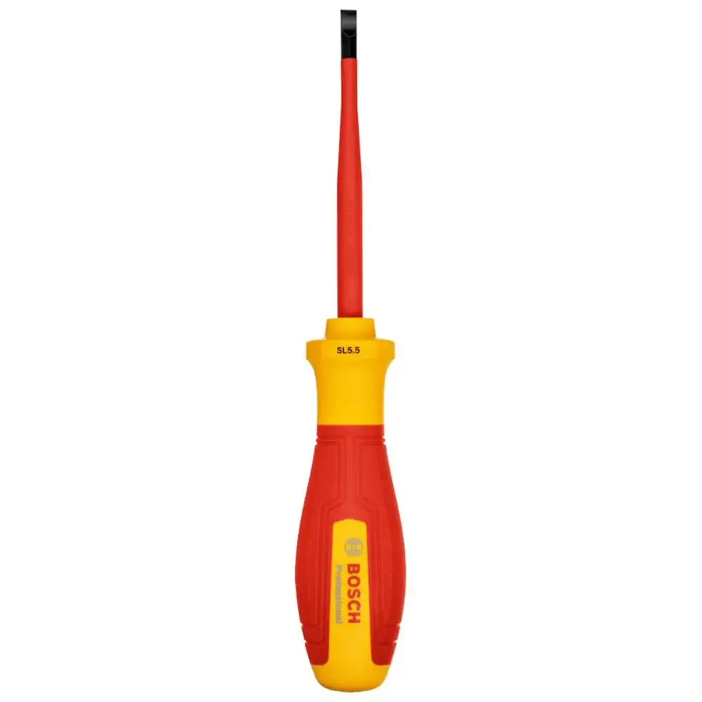 Chave de Fenda SL 5,5 x 100 milímetros Isolada para 1.000 volts BOSCH — fotografia 4
