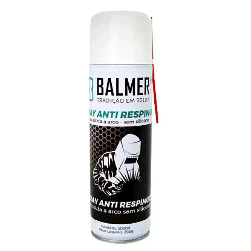 Spray anti respingo para solda 300ML Balmer — fotografia 5