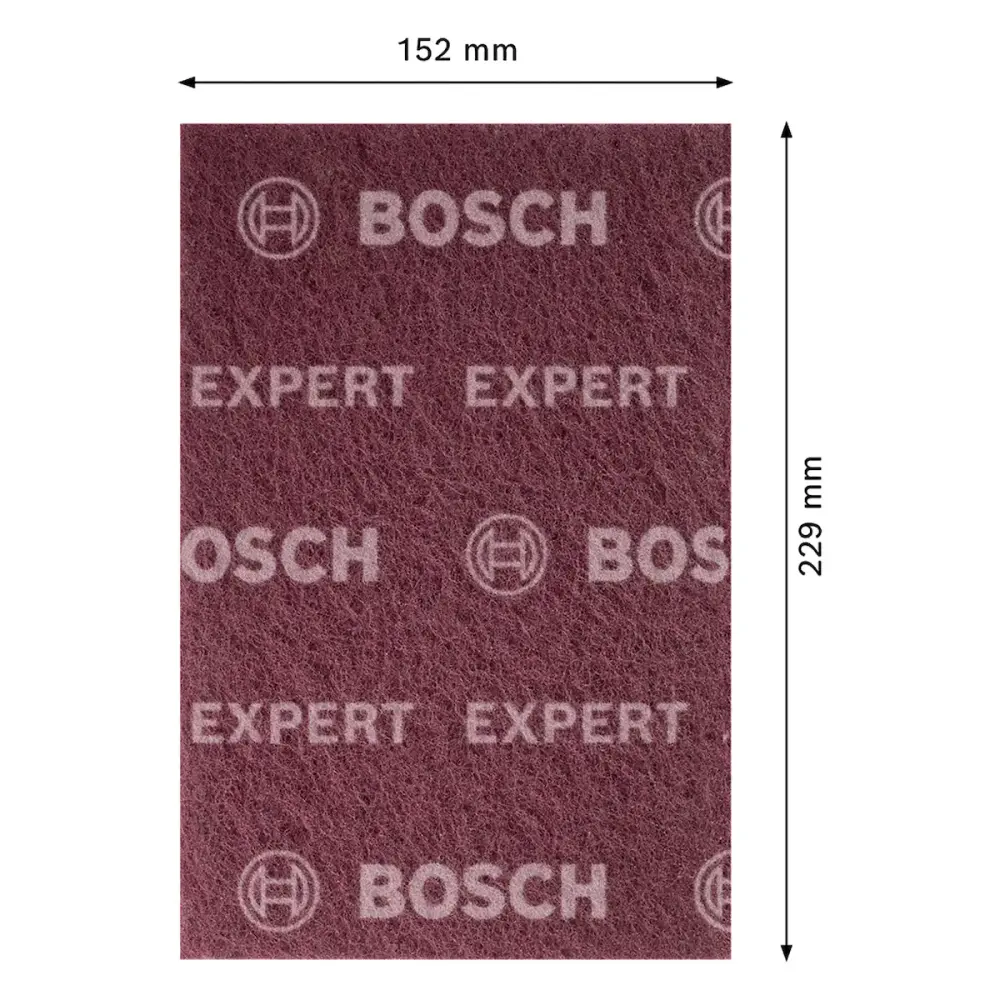 Manta Abrasiva Bosch EXPERT N880 152 x 229 mm Super fino A, 5 Unidades — fotografia 3
