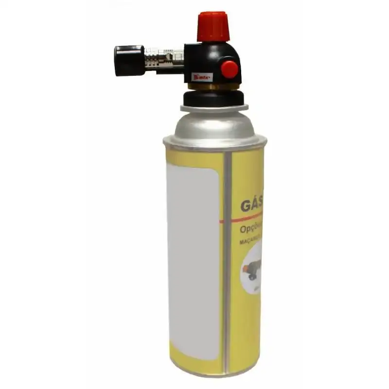 Mini maçarico à gás com acendimento automático com bico estendido MTX — fotografia 2