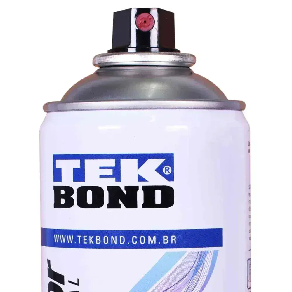 Tinta spray uso geral platina 350ML Tekbond — fotografia 8