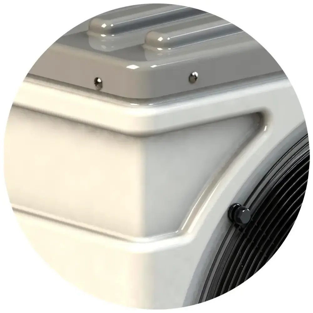 Aquecedor trocador calor piscinas 60000L TH80 silence Sodramar — fotografia 3
