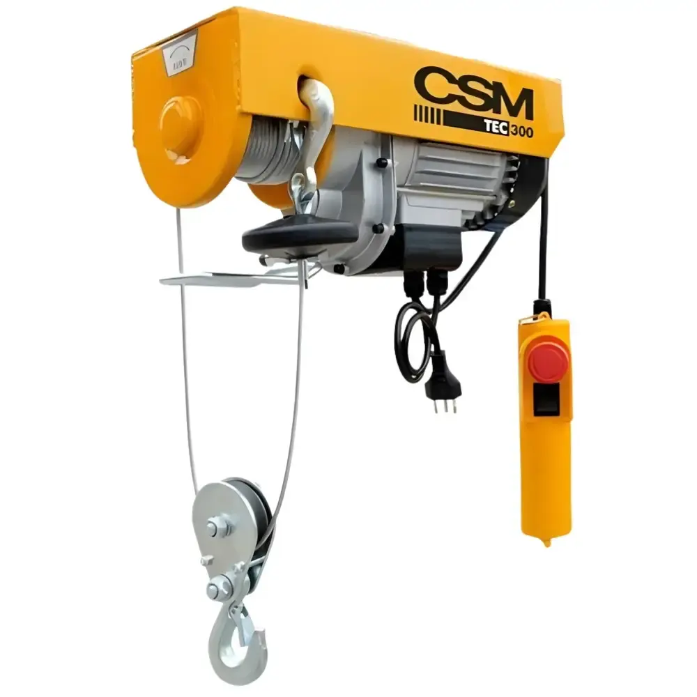 Guincho TEC GT300/600 e trole monofásico 220V CSM