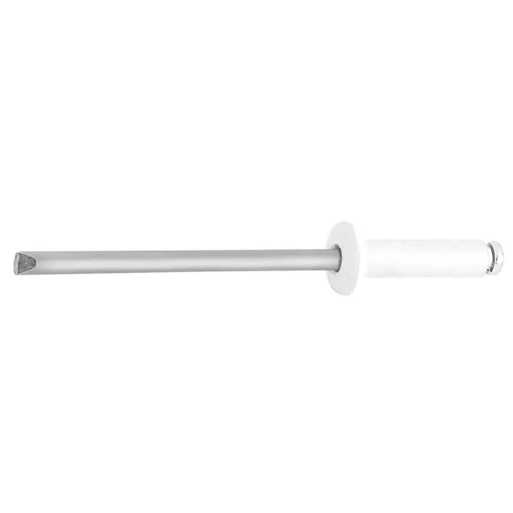 Rebite de repuxo alumínio 3,2X10MM 100 peç branco Worker — fotografia de referência