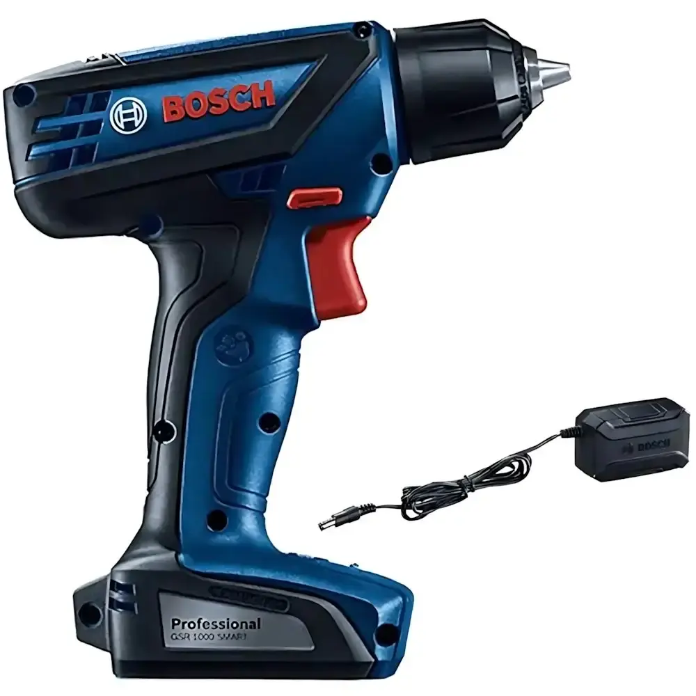 Parafusadeira e furadeira GSR 1000 smart 12V bivolt Bosch — fotografia de referência