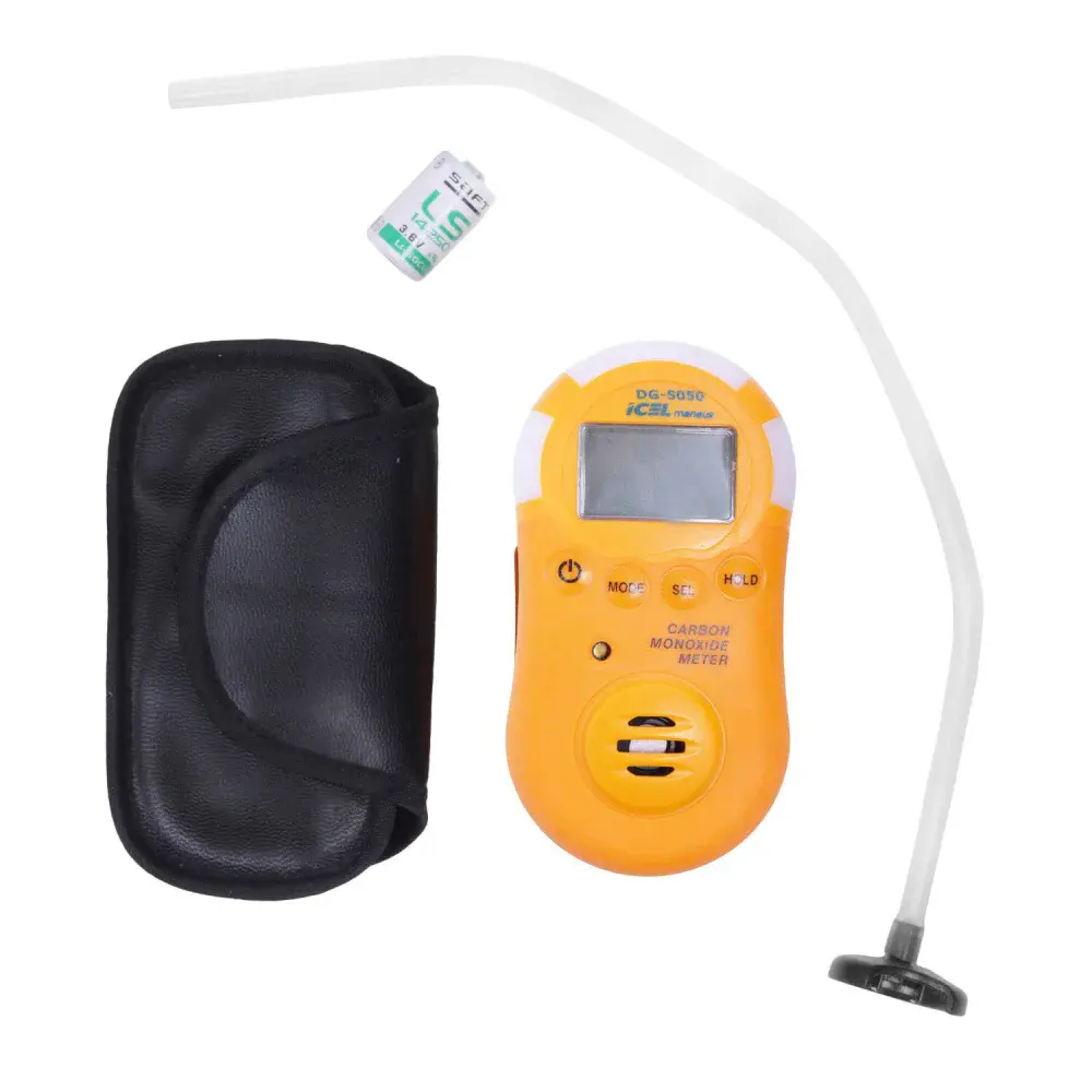 Medidor de monóxido de carbono digital DG-5050 Icel