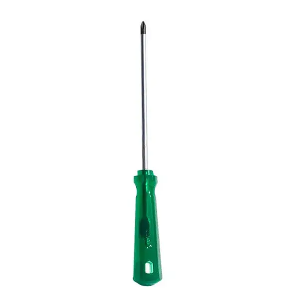 Chave de philips com cabo translucido verde 1/4X6” Sata — fotografia 3