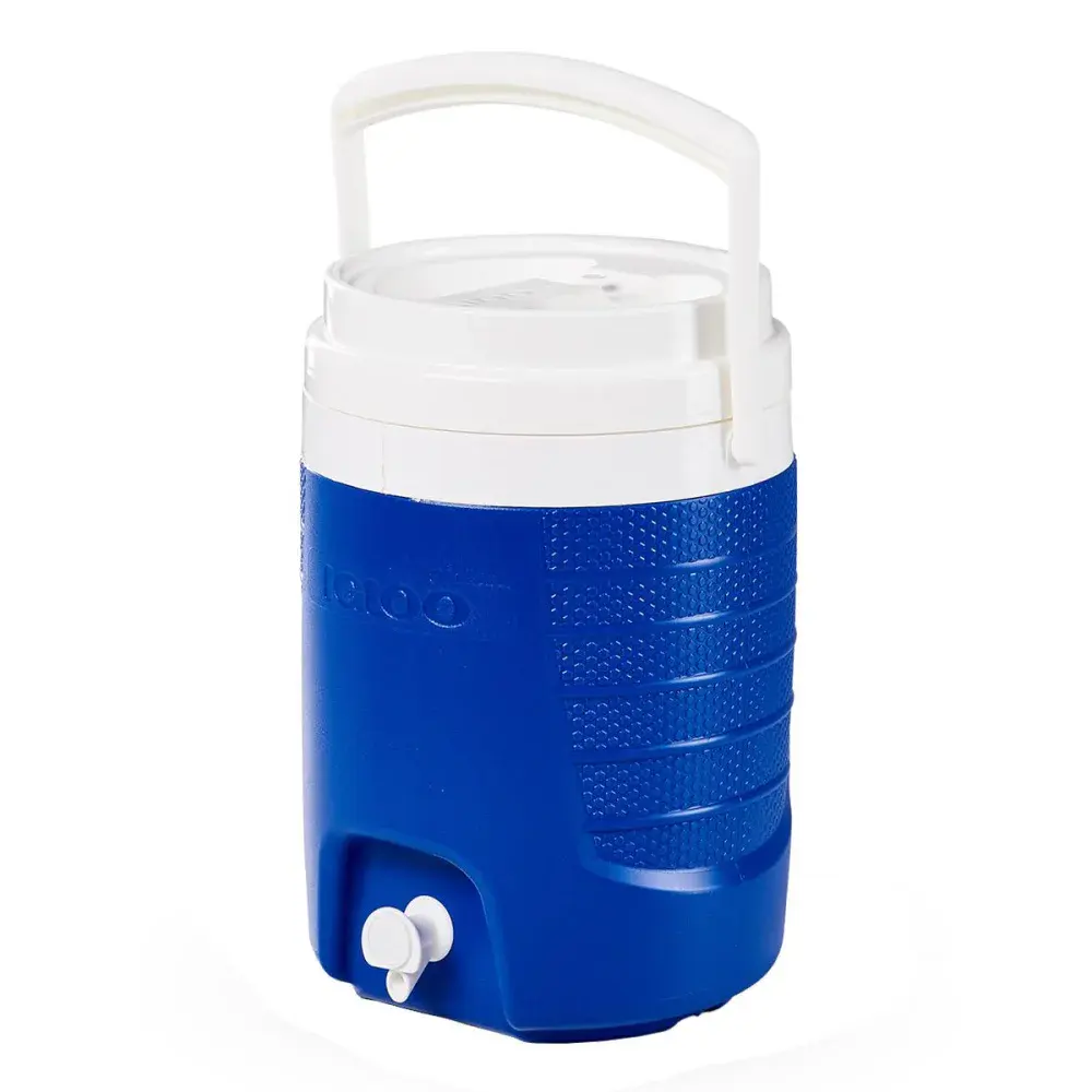 Galão térmico azul 7,5L sport com alça Igloo — fotografia 2