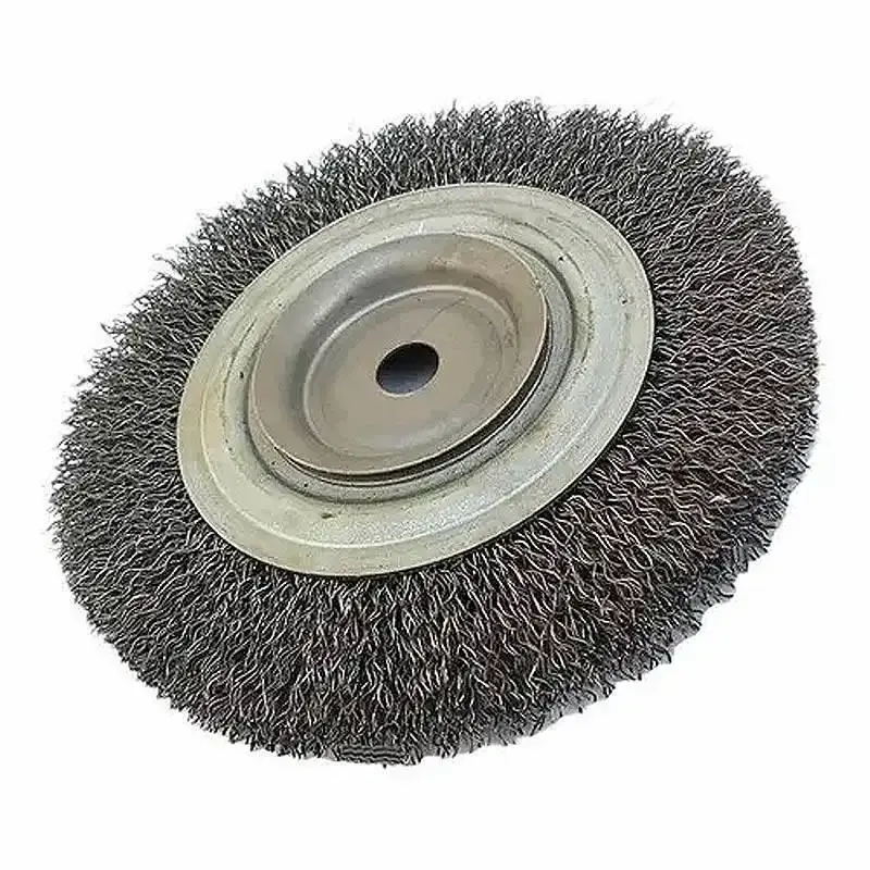 Escova de Aço Circular 6 x 3/4 Furo 5/8 USITEC/ABRASFER