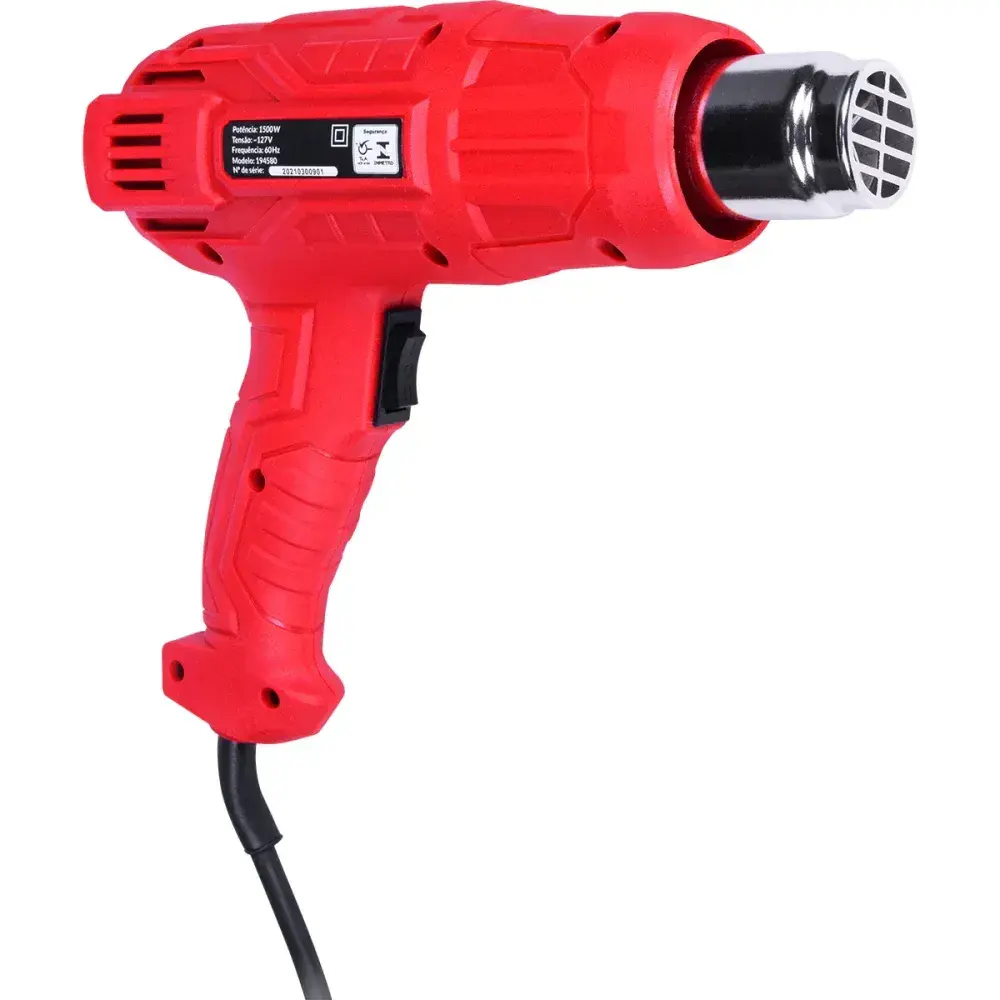 Soprador térmico 1500W 127V Bumafer — fotografia 3